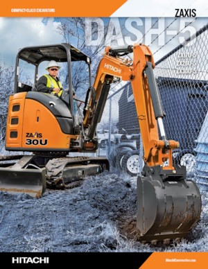मिनी एक्सकेवेटर Hitachi ZX26U-5