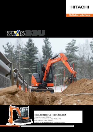 मिनी एक्सकेवेटर Hitachi ZX33U-5A