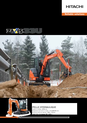 मिनी एक्सकेवेटर Hitachi ZX33U-5A
