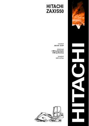 मिनी एक्सकेवेटर Hitachi ZX 50