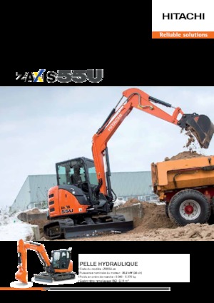 मिनी एक्सकेवेटर Hitachi ZX55U-5A