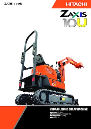 मिनी एक्सकेवेटर Hitachi ZX10U-2
