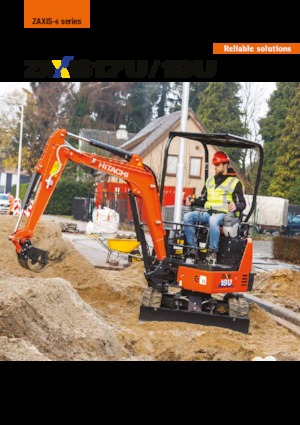 मिनी एक्सकेवेटर Hitachi ZX19U-6