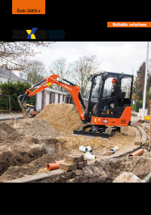 मिनी एक्सकेवेटर Hitachi ZX19-6