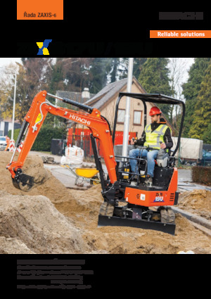 मिनी एक्सकेवेटर Hitachi ZX19U-6
