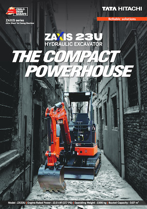 मिनी एक्सकेवेटर Hitachi ZX23U