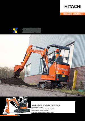 मिनी एक्सकेवेटर Hitachi ZX26U-5