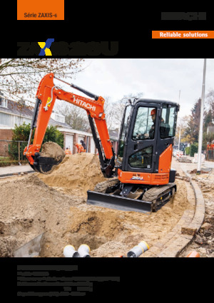 मिनी एक्सकेवेटर Hitachi ZX26U-6