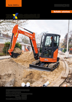 मिनी एक्सकेवेटर Hitachi ZX26U-6