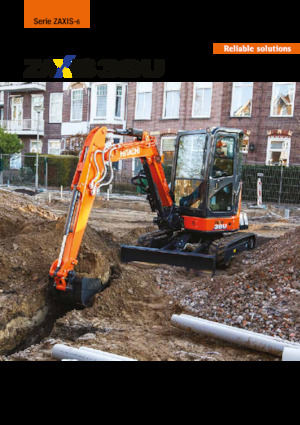 मिनी एक्सकेवेटर Hitachi ZX38U-6