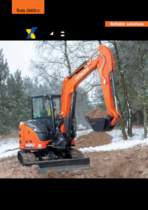 मिनी एक्सकेवेटर Hitachi ZX48U-6