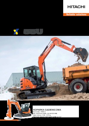 मिनी एक्सकेवेटर Hitachi ZX55U-5A