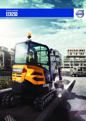 मिनी एक्सकेवेटर Volvo ECR25D