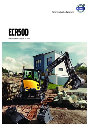 मिनी एक्सकेवेटर Volvo ECR50D