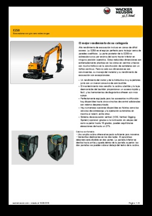 मिनी एक्सकेवेटर Wacker Neuson EZ53
