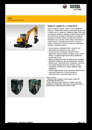 मिनी एक्सकेवेटर Wacker Neuson EZ53