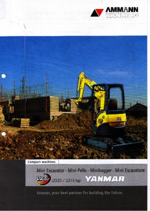 मिनी एक्सकेवेटर Yanmar VIO 20