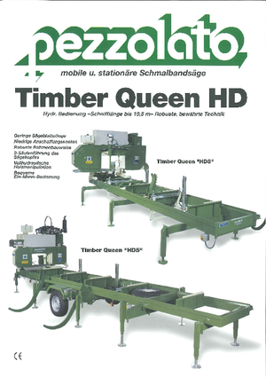 मोबाइल सॉमिल Pezzolato Timber Queen HD 6