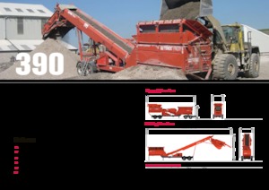 मोबाइल स्क्रीनिंग प्लांट Terex-Finlay 390 Hydrascreen