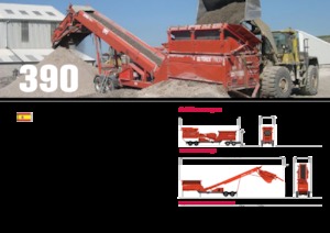 मोबाइल स्क्रीनिंग प्लांट Terex-Finlay 390 Hydrascreen