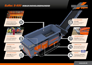 मोबाइल स्क्रीनिंग प्लांट Arjes EuRec S-850