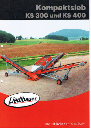 मोबाइल स्क्रीनिंग प्लांट Liedlbauer KS 300