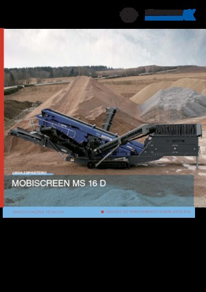 मोबाइल स्क्रीनिंग प्लांट Kleemann MS 16 D