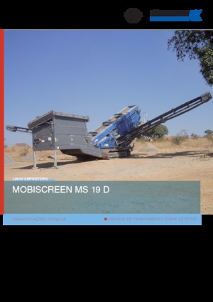 मोबाइल स्क्रीनिंग प्लांट Kleemann MS 19 D