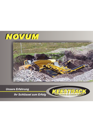 मोबाइल स्क्रीनिंग प्लांट Keestrack Novum 4215