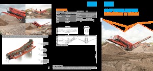 मोबाइल स्क्रीनिंग प्लांट Sandvik QA451