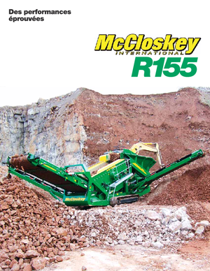 मोबाइल स्क्रीनिंग प्लांट McCloskey R155