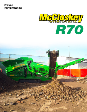 मोबाइल स्क्रीनिंग प्लांट McCloskey R70