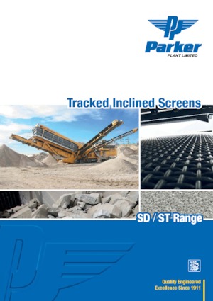 मोबाइल स्क्रीनिंग प्लांट Parker SD225