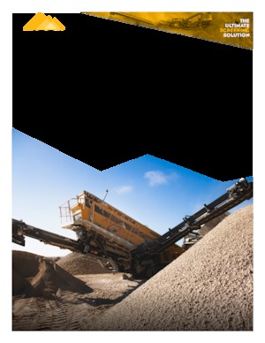 मोबाइल स्क्रीनिंग प्लांट IROCK  TS-514 TD