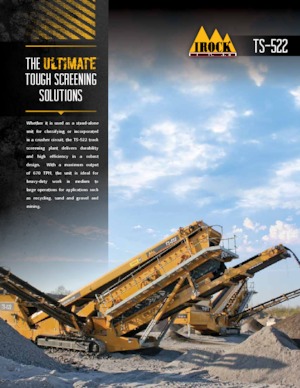 मोबाइल स्क्रीनिंग प्लांट IROCK  TS-522