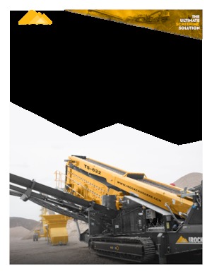 मोबाइल स्क्रीनिंग प्लांट IROCK  TS-622
