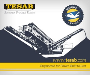 मोबाइल स्क्रीनिंग प्लांट Tesab TS2600