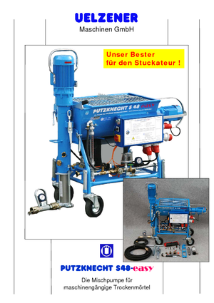 मोर्टार मिक्सिंग पंप Uelzener S 48 easy