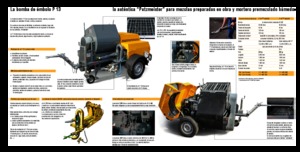 स्टेशनरी कंक्रीट पंप Putzmeister P 13 EMR KA 230