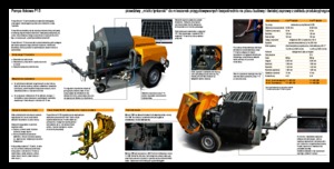 स्टेशनरी कंक्रीट पंप Putzmeister P 13 EMR KA 230
