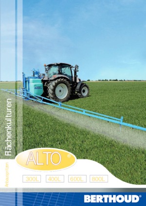 माउंटेड फील्ड स्प्रेयर Berthoud Alto 400