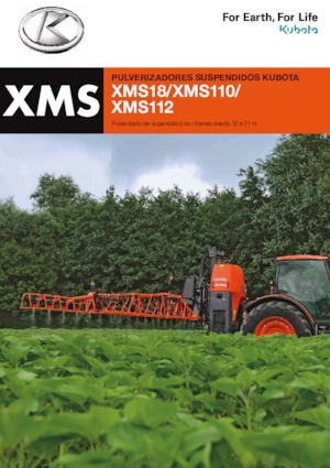 माउंटेड फील्ड स्प्रेयर Kubota XMS110