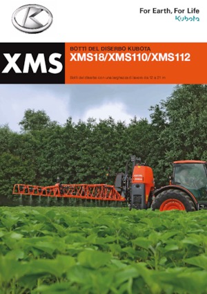 माउंटेड फील्ड स्प्रेयर Kubota XMS112