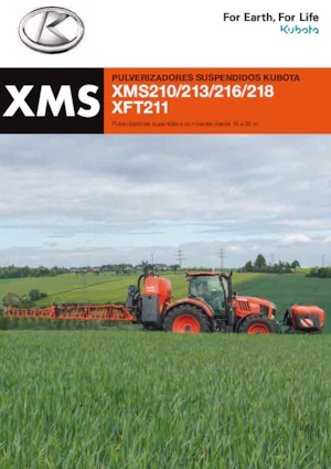 माउंटेड फील्ड स्प्रेयर Kubota XMS218