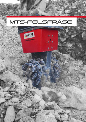 हाइड्रोलिक एक्सकेवेटर के लिए माउंटेबल मिलिंग हेड MTS F20-770