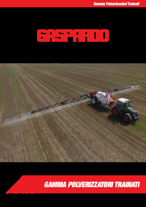 ट्रेल्ड फील्ड स्प्रेयर Gaspardo Campo 44-44AS