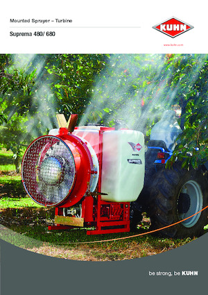 माउंटेड फील्ड स्प्रेयर Kuhn Suprema 680