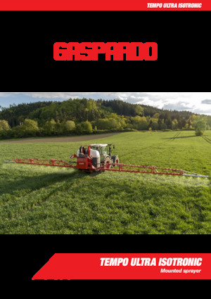 माउंटेड फील्ड स्प्रेयर Gaspardo Tempo Ultra 1600 Isotronic