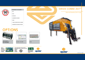 माउंटेड स्प्रेडिंग असेंबली Epoke® Sirius Combi
