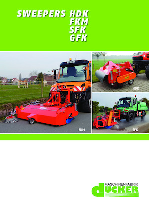 माउंटेड स्वीपर Dücker SFK 3000